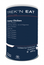 EMERGENCY LINE Kurczak w sosie śmietanowym, 600g [Creamy Chicken-EL]