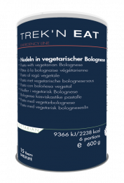 EMERGENCY LINE Makaron z wegetariańskim sosem Bolognese, 600g [Pasta with vegetarian Bolognese-EL]