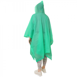 Peleryna Przeciwdeszczowa PEVA GREEN