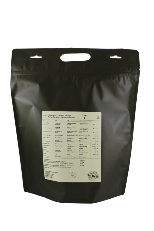 Dzienna racja żywnościowa [Day Ration Pack Typ 4-vegetarian]