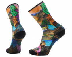 U'S Hike Light Cushion New AOTO Print 2 Crew Socks