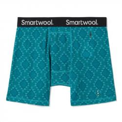 M'S Merino Print Boxer Brief Boxed