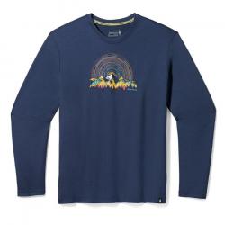 U'S Never Summer Mountains Graphic Long Sleeve Tee Slim Fit