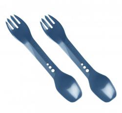 Ellipse Spork, 2-Pack, Navy Blue