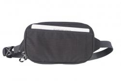 RFID Travel Belt Pouch, Recycled, Grey