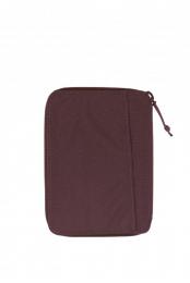 RFID Mini Travel Wallet, Recycled, Plum
