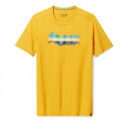 U'S Mountain Horizon Graphic Short Sleeve Tee Slim Fit