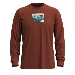 U'S Gondola Ride Graphic Long Sleeve Tee