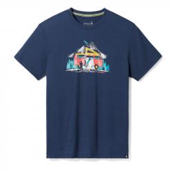 U'S River Van Graphic Short Sleeve Tee Slim Fit