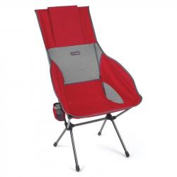 Savanna Chair, Scarlet/Iron Block