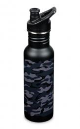Kanteen Classic Narrow (Sport Cap), 532ml/18oz, Black Camo