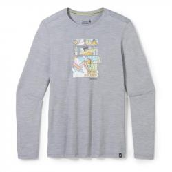 M'S Winter Adventure Long Sleeve Graphic Tee Slim Fit