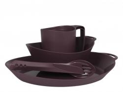 Ellipse 4-Piece Set - KFS / Bowl / Plate / Mug, Purple