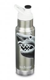 Kid Kanteen Classic Narrow VI (Sport Cap), 355ml/12oz, Mr. Shark