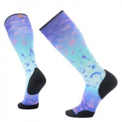 U'S Ski Targeted Cushion Nature Doodles Print OTC Socks