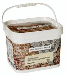 7 dniowy pakiet żywnościowy Vegetariański (20 szt) [7 Day Emergency Ration - vegetarian]