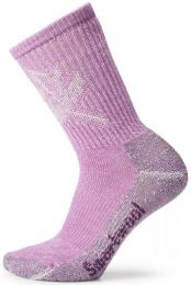 W'S Classic Hike Light Cushion Leaf Pattern Crew